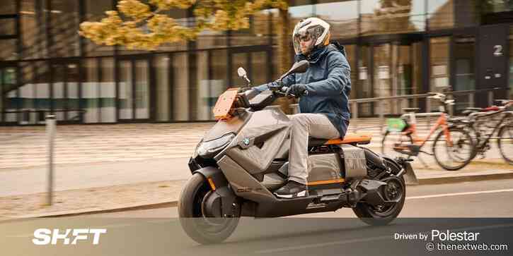 Feast your eyes upon BMW’s new electric scooter