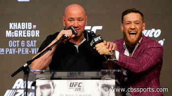 UFC president Dana White says Conor McGregor becomes an all-time great with wins in next two fights