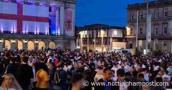 Warning over crowds in Nottingham city centre for England's clash with Denmark in Euros - Nottinghamshire Live