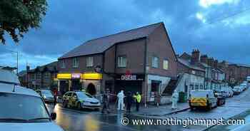 Police cordon off Nottingham street after man hospitalised in 'brutal attack' - Nottinghamshire Live