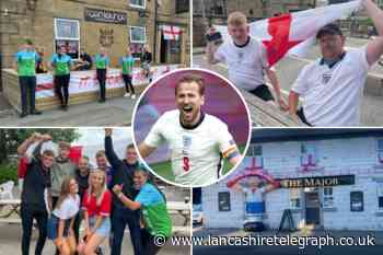 Euro 2020 semi-final: England cheered on by fans in north west - live updates