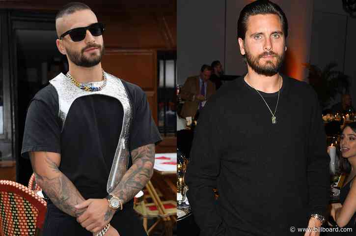 Maluma & Scott Disick Are Beefing on Twitter, Leaving Fans Confused