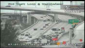 Houston traffic: West Loop SB lanes reopen after crash near I-69 - KTRK-TV