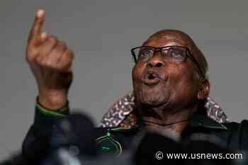 South Africa's Ex-Leader at Home as Arrest Deadline Nears