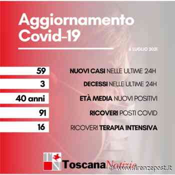 Coronavirus in Toscana: 3 morti (2 a Grosseto, 1 a Prato) oggi 6 luglio. E 59 contagi - Firenze Post
