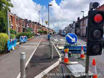 Apologies for delay on Blackburn road where it appeared ‘no work was taking place’