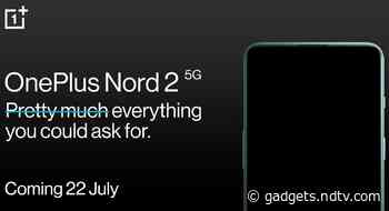 OnePlus Nord 2 5G India Launch Date Set for July 22, Amazon Reveals