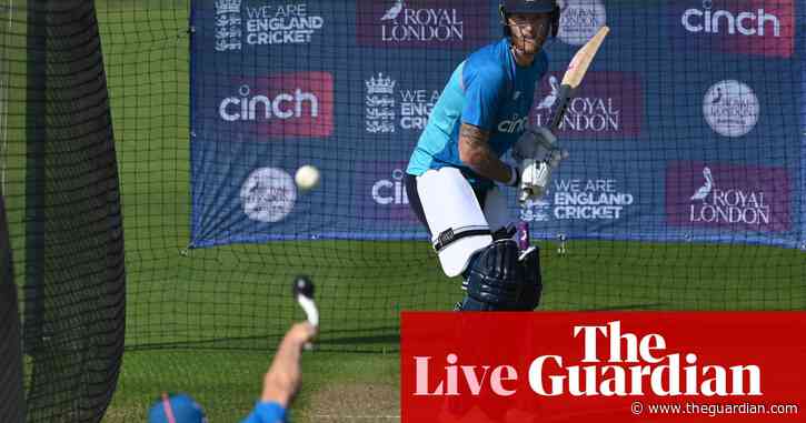 England v Pakistan: first one-day international – live!