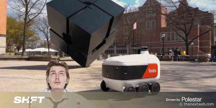 Get ready to share pavements with stocky little delivery bots