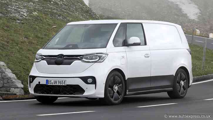 New Volkswagen ID. Buzz prototype spied