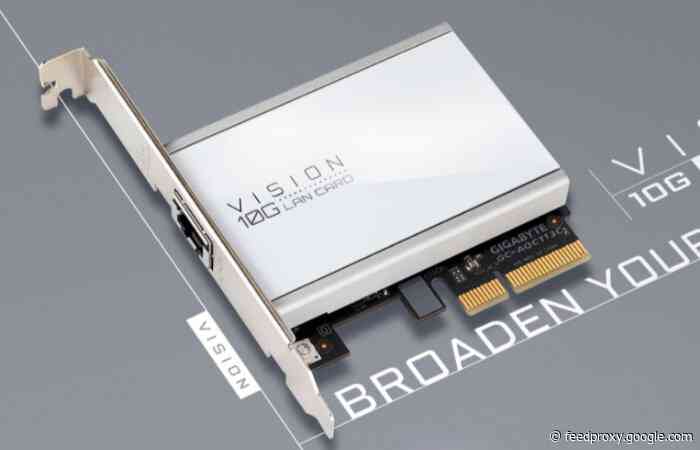 Gigabyte VISION 10 GbE PCI Express 3 network card