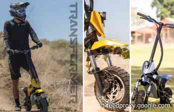 Splach off-road electric scooter for adults 40km range, 38km top speed