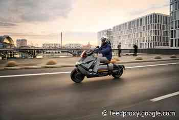 BMW CE 04 electric scooter unveiled