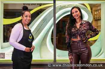 Maya Jama visits Streatham shop after Facebook makeover