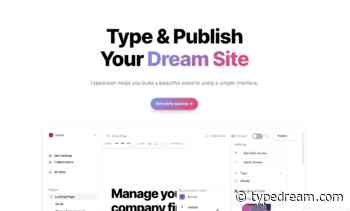 Typedream - No-code site builder