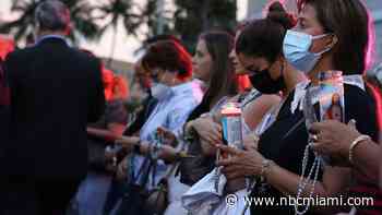 Families, Rescuers Hold Vigil Near Collapsed Surfside Condo