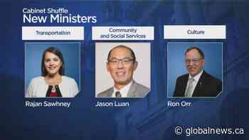 Alberta premier shuffles cabinet: Who’s in and who’s out