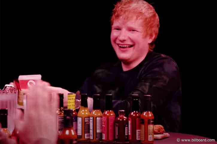 Ed Sheeran Sweats It Out While Explaining How ‘Bad Habits’ Became the Lead Single of His New LP