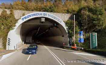 Tunnel Schio-Valdagno, entrano nel vivo i lavori sui fari: 20 giorni di chiusure alternate - L'Eco Vicentino - L'Eco Vicentino