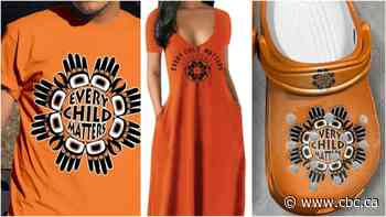 He created a logo to honour residential school victims. Now retailers are using it to 'make a buck'