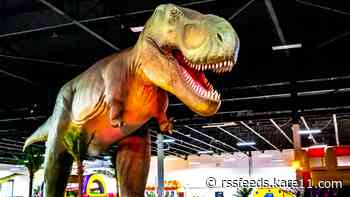 Dino Stroll roars into the Minneapolis Convention Center