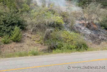 Osoyoos-area brush fire that sparked Monday now being held - Penticton News - Castanet.net