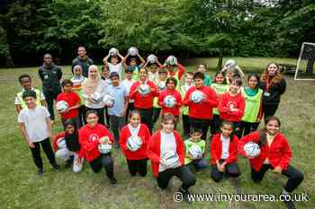 Wembley primary school celebrates Euro 2020 in style with a special coaching session organised by a local housebuilder - In Your Area