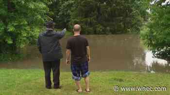 Basements, yards, roads flooded in Irondequoit after heavy rain