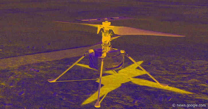NASA's Mars Helicopter Sends Back Stunning Color Photos - Futurism