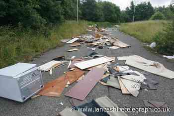 'This is horrendous': Shocking amount of rubbish dumped near Blackburn estate