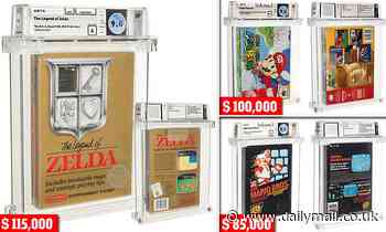 Unopened 1987 Nintendo Zelda game is up for auction for $100,000 