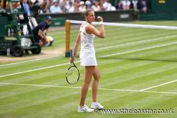 Karolina Pliskova stuns herself by reaching maiden Wimbledon final - St Helens Star