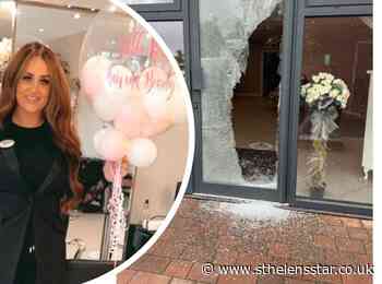 Salon owner's dismay as burglar smashes up shop front - St Helens Star