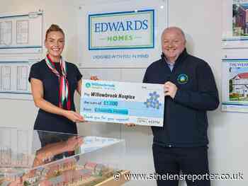 Housing developer's donation to Willowbrook Hospice - St Helens Reporter