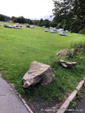 Spotted stolen caravan on traveller camp on Moss Bank Park - The Bolton News