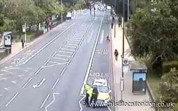Woman in hospital as crash closes Lewisham High Street