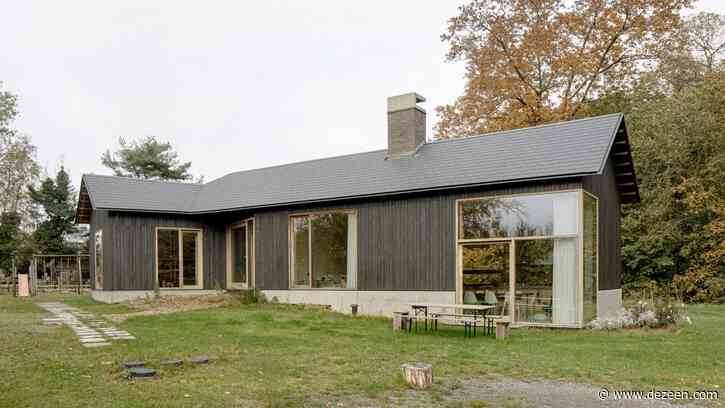 Graux & Baeyens adds bright living areas to Belgian chalet
