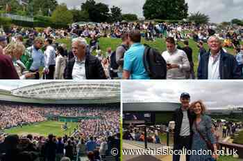 'Scary' crowds and a festival vibe as Merton hosts Wimbledon