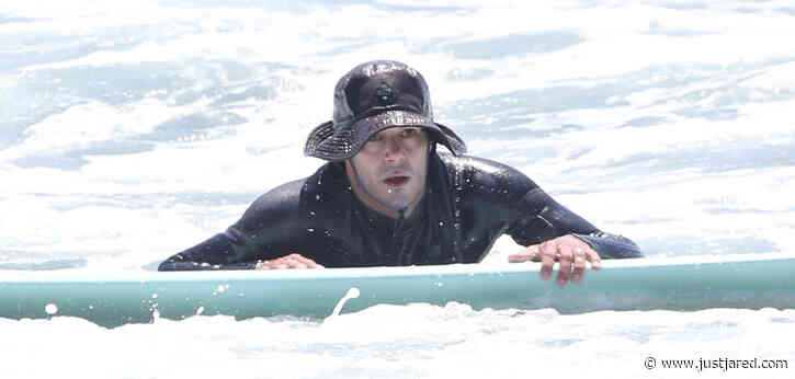 Adam Brody Slips Into Wetsuit for Afternoon of Surfing in Malibu