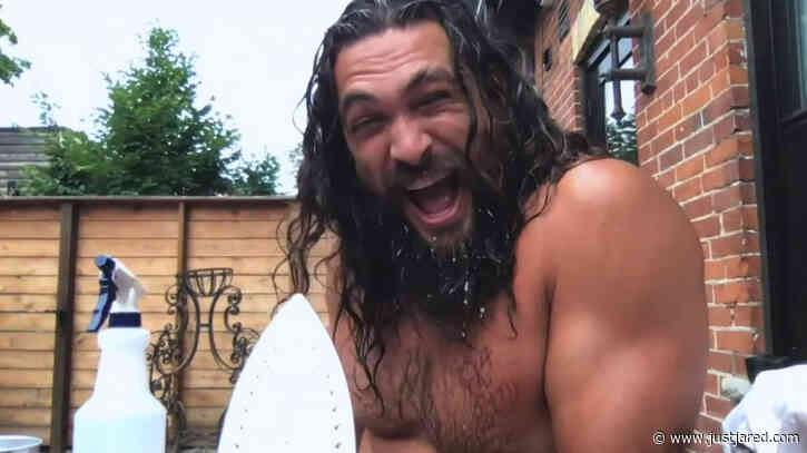 Jason Momoa Strips Down During 'Kimmel' Interview to Make Things Sexy - Watch Now!