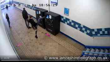 Burnley: Appeal after group of young people cause damage in town centre