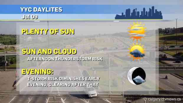 Plenty of sunshine to kick start the Calgary Stampede