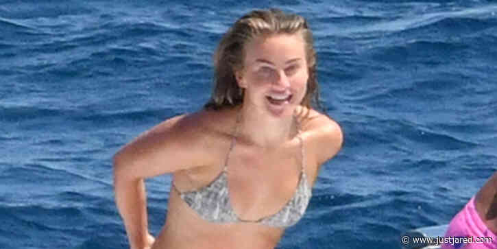 Julianne Hough Soaks Up in the Sun in a Bikini While on Vacation in Italy