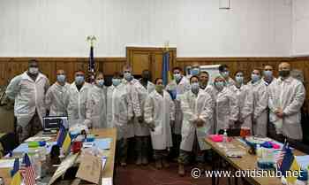 1st Area Medical Laboratory Soldiers train with Ukrainian military doctors - DVIDS