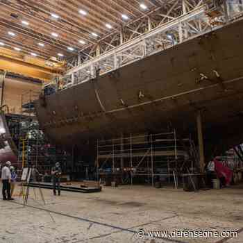 Shipbuilder Warns of Layoffs if Biden Doesn’t Buy More Destroyers