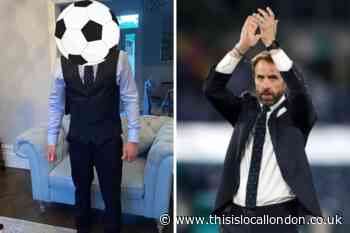 Gareth Southgate lookalike pictured ahead of England Euro final