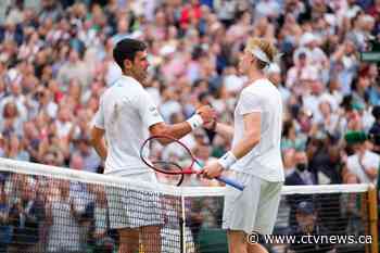 Novak Djokovic drops Denis Shapovalov in straight sets, advances to Wimbledon final