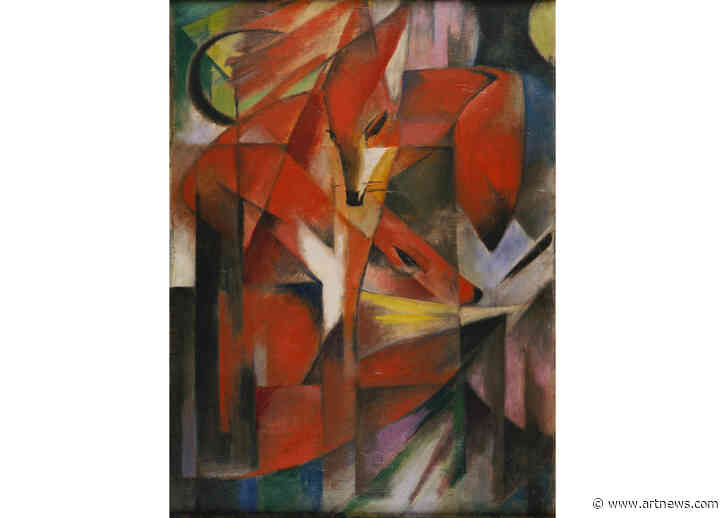 German City’s Restitution of Franz Marc Painting Comes to a Standstill
