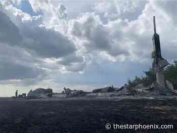 Fire at Catholic church northwest of Saskatoon deemed suspicious: RCMP