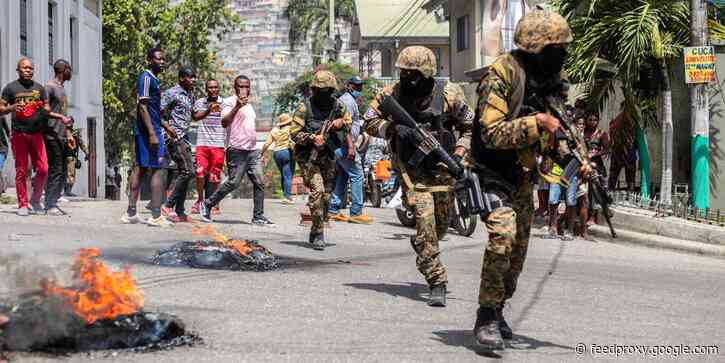 Haitian authorities have asked US military forces to help stabilize the country